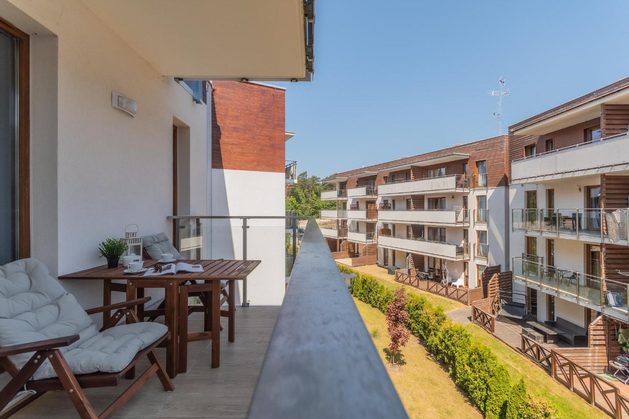 Apartamenty Mierzeja - Stegna Park Studio, 500 M Od Plazy エクステリア 写真