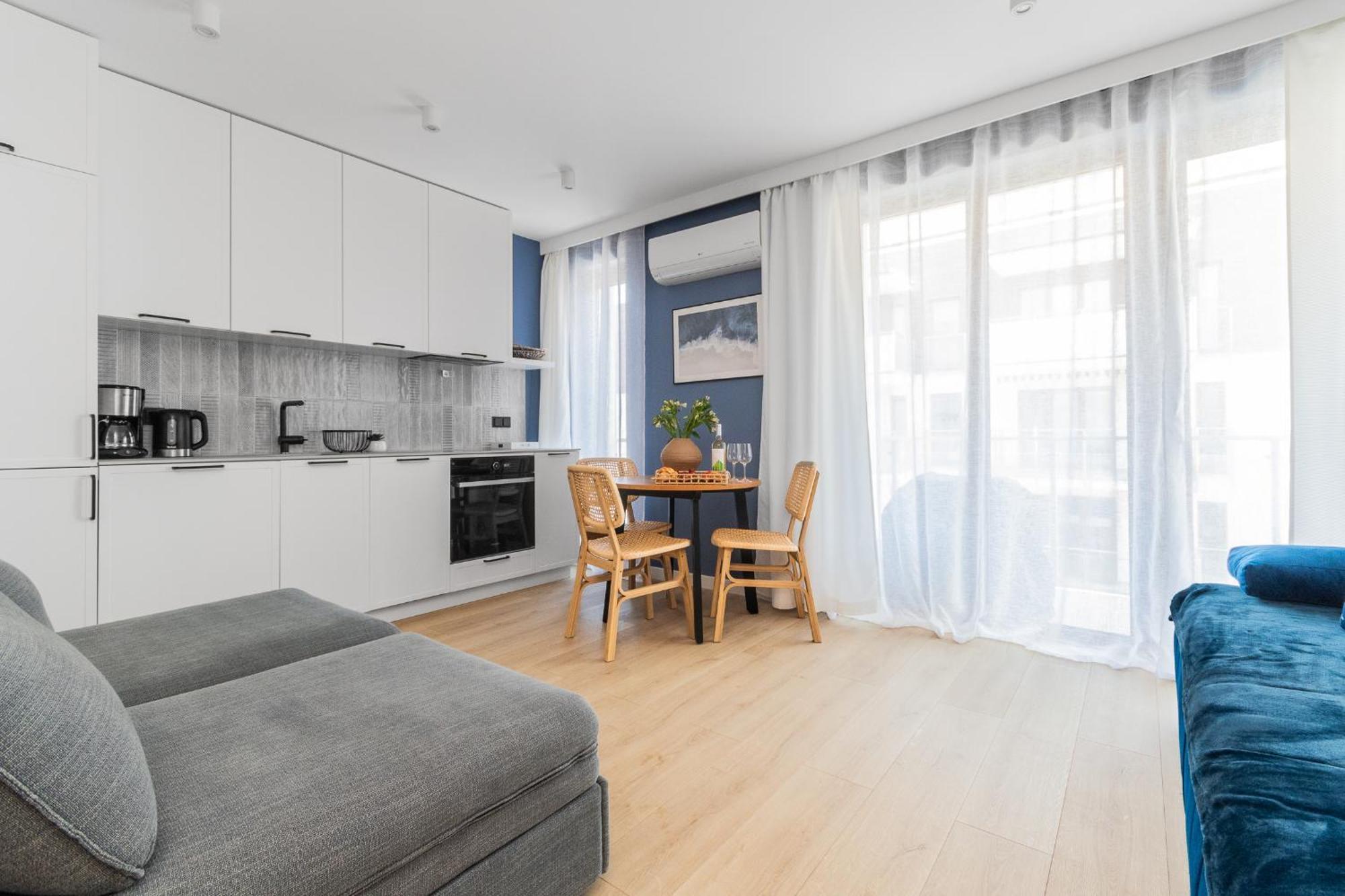 Apartamenty Mierzeja - Stegna Park Studio, 500 M Od Plazy エクステリア 写真