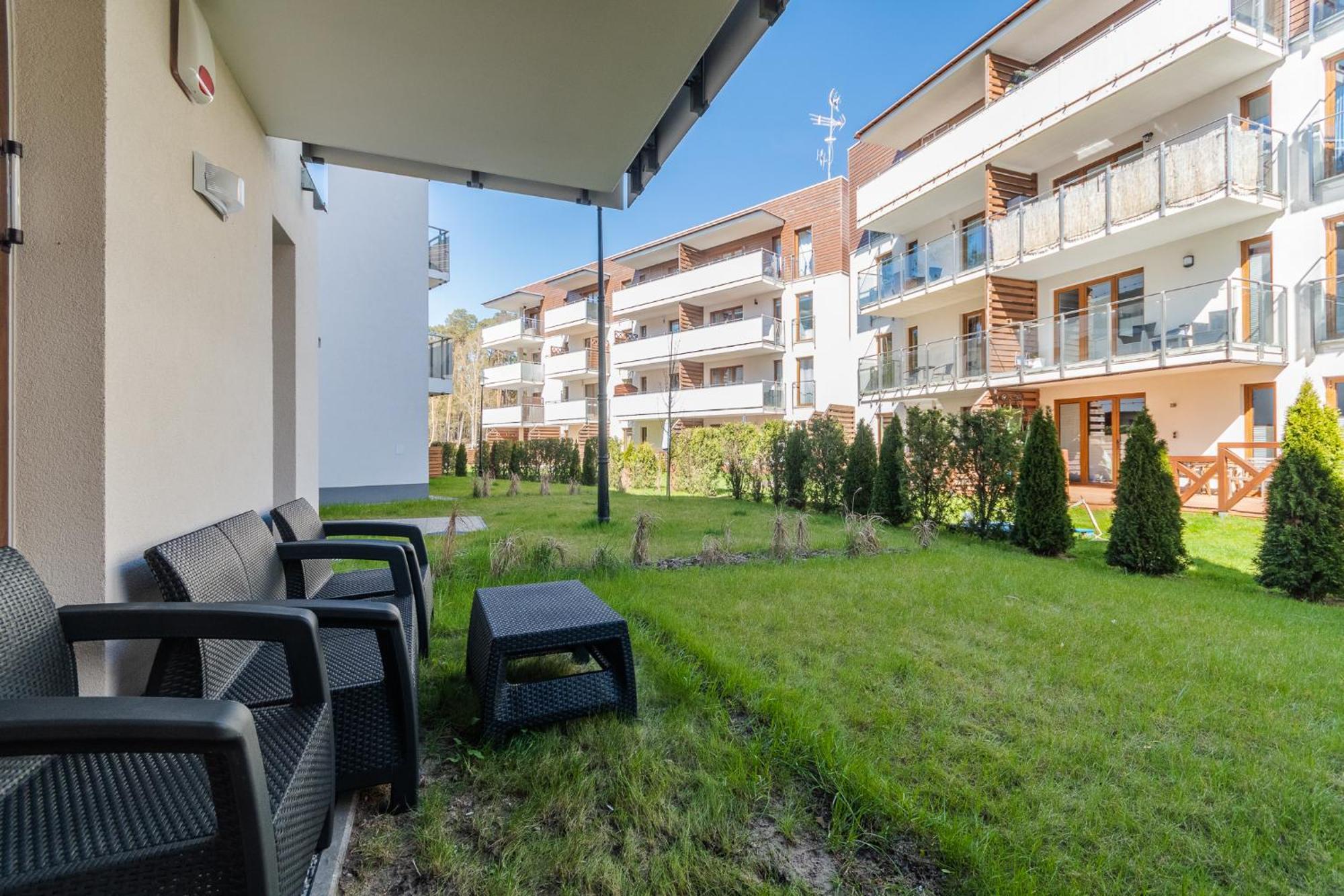 Apartamenty Mierzeja - Stegna Park Studio, 500 M Od Plazy エクステリア 写真